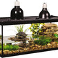 Tetra Aquatic Turtle Deluxe Kit 20 Gallons, aquarium With Filter And Heating Lamps, 30 IN (NV33230)