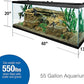 Tetra Glass Aquarium 55 Gallons, Rectangular Fish Tank (NV52018)
